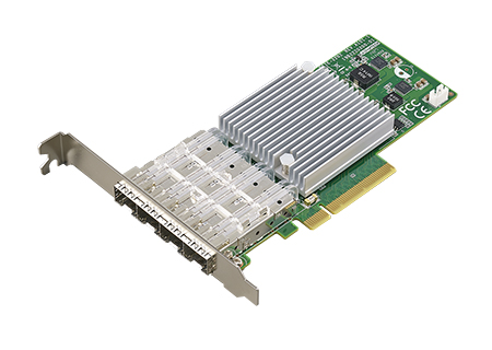 Quad 10G fiber (SFP+) XL710  PCIe x8 LP/FH